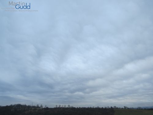 Typischer Stratocumulus asperitas / Typical Stratocumulus asperitas